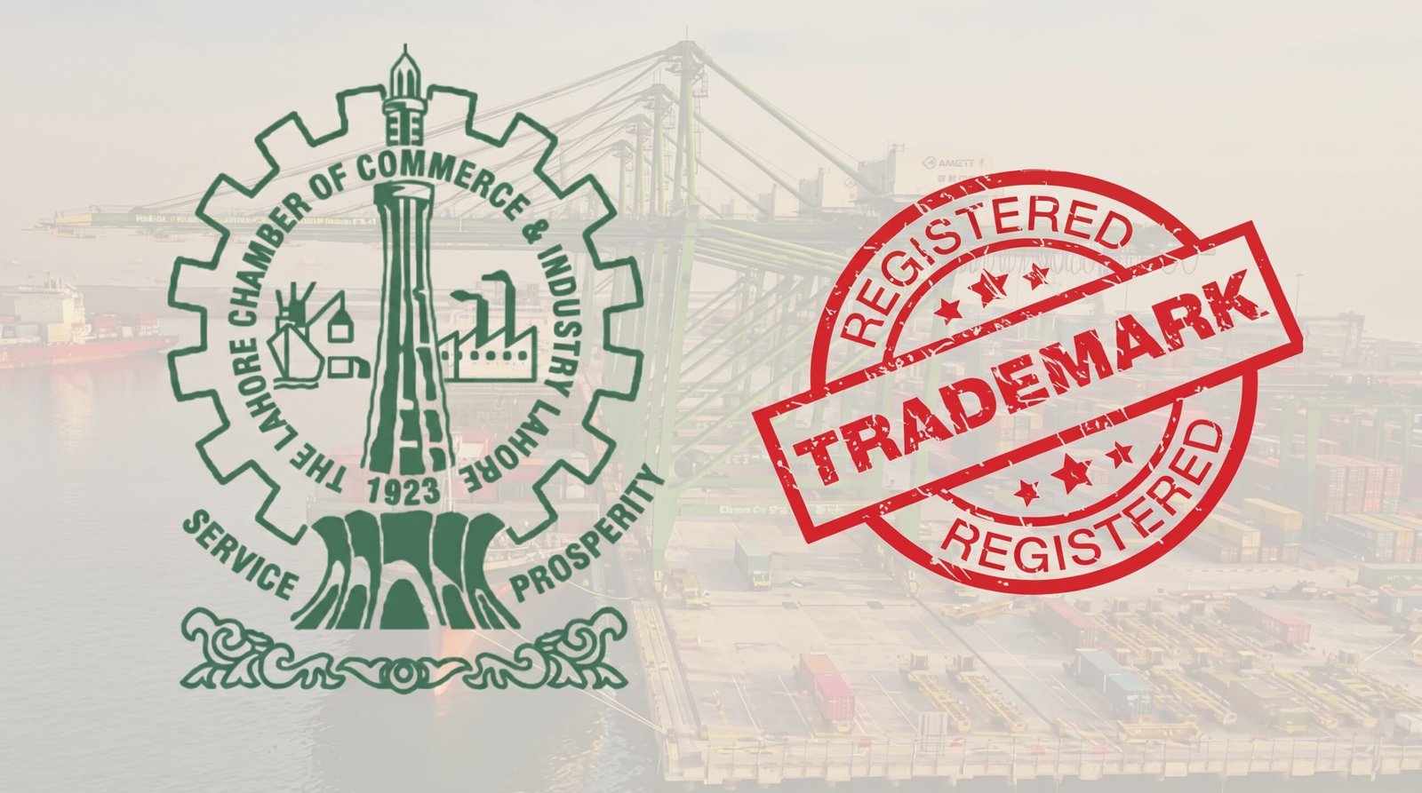 Import Export & Trademark Background
